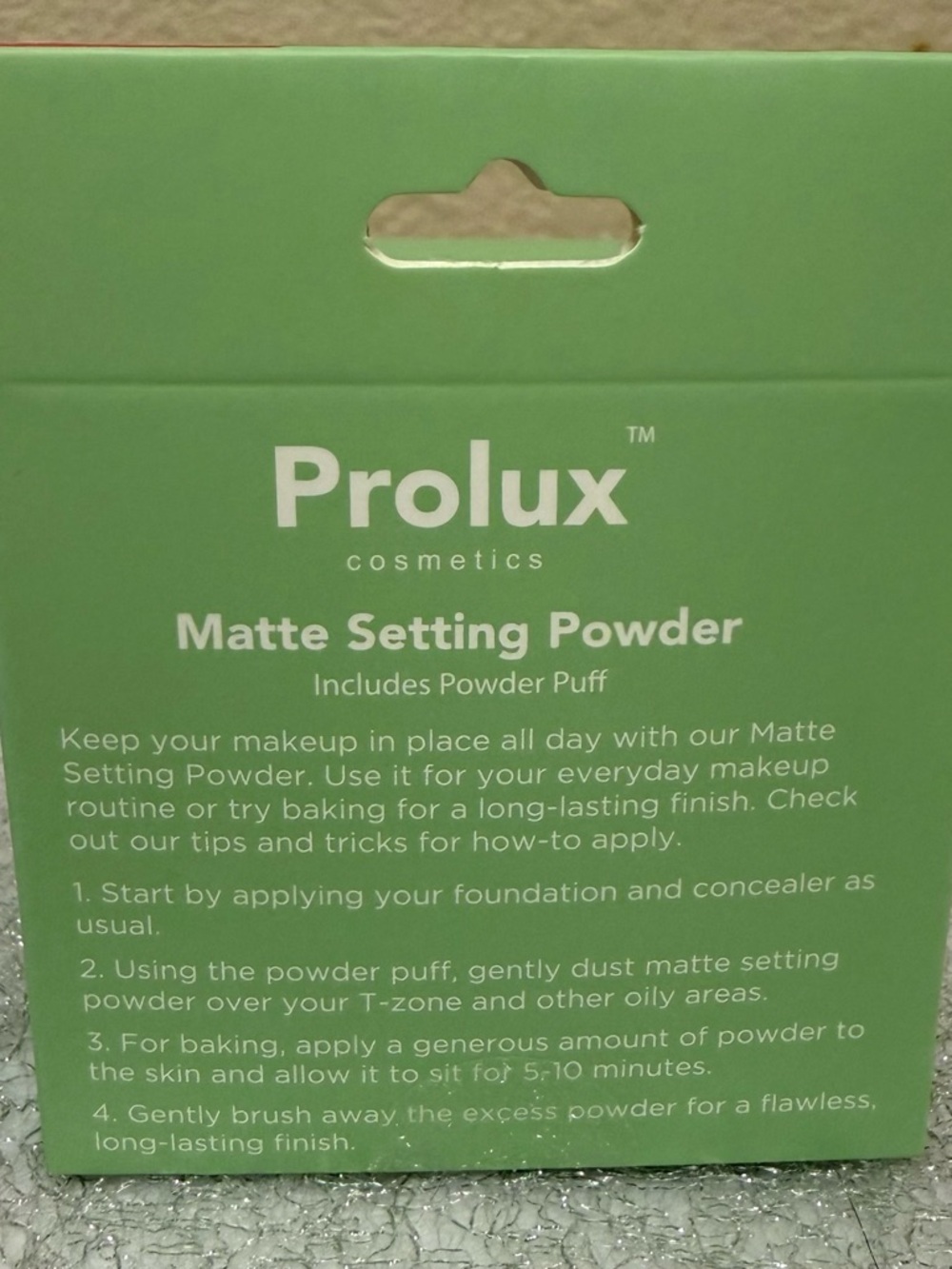 Prolux Matte Setting Powder - Buff (Light Beige) - Picture 3 of 3